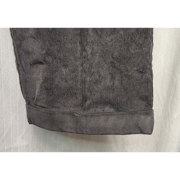 Roundtree & Yorke Mens New Inno Flex Pleated Front Corduroy Pants Gray 38W X 36L - Picture 4 of 7